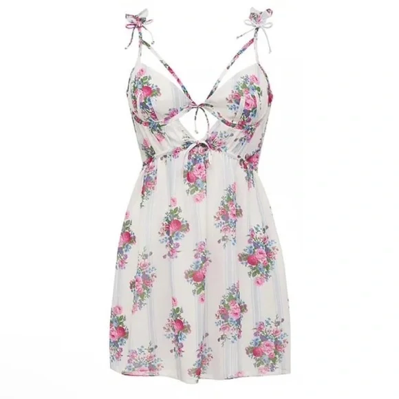 NWT For Love & Lemons Lailah Slip Dress - Picture 8 of 8